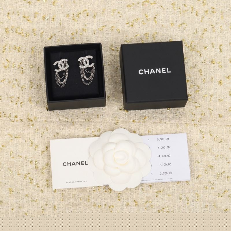 Ch*el earrings